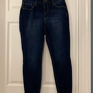 Time and Tru High Rise Blue Jeans